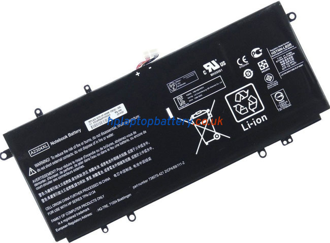 Battery for HP Chromebook 14-Q070NR laptop
