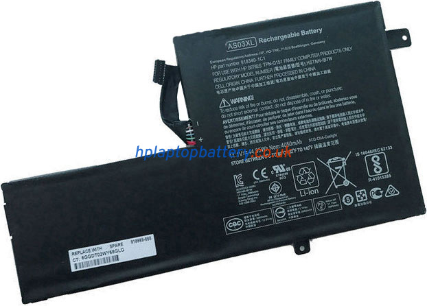 Battery for HP HSTNN-IB7W laptop