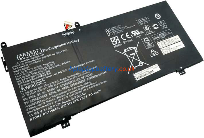 Battery for HP Spectre X360 13-AE075TU laptop