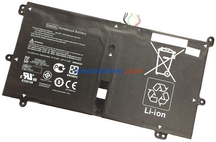 Battery for HP Envy X2 11-G040EG KEYBOARD DOCK laptop