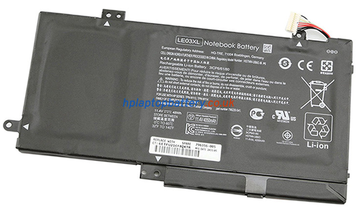 Battery for HP Pavilion X360 15-BK101NT laptop