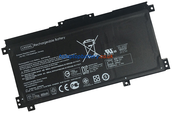 Battery for HP Envy X360 15-BQ101UR laptop
