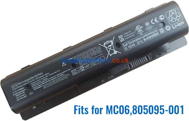 Battery for HP Envy 17-R108NG laptop