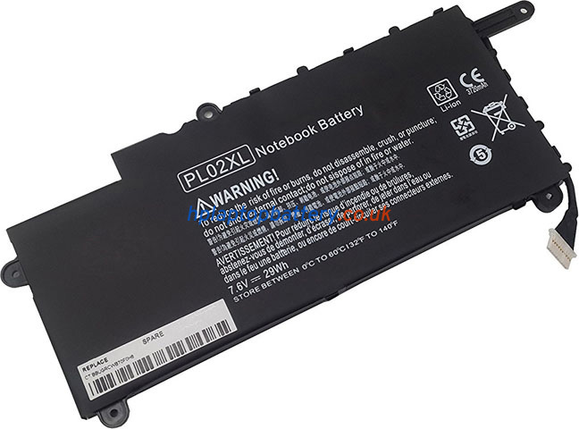 Battery for HP PL02029XL-PR laptop