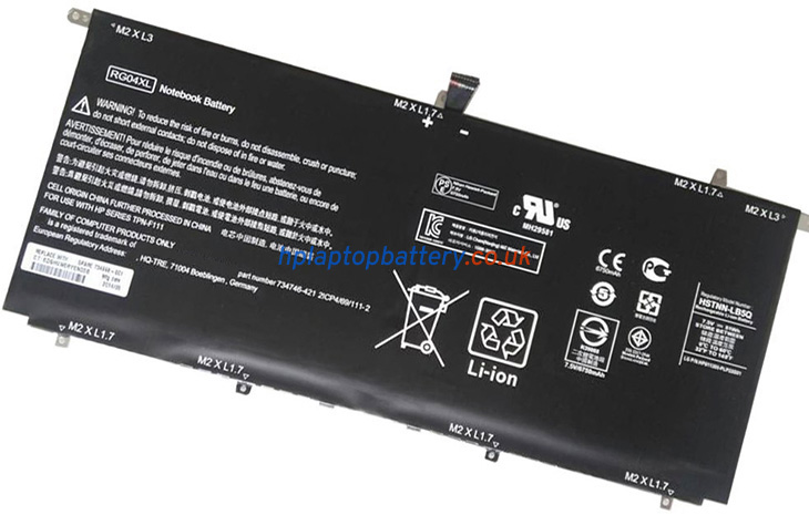 Battery for HP Spectre 13-3010EA Ultrabook laptop