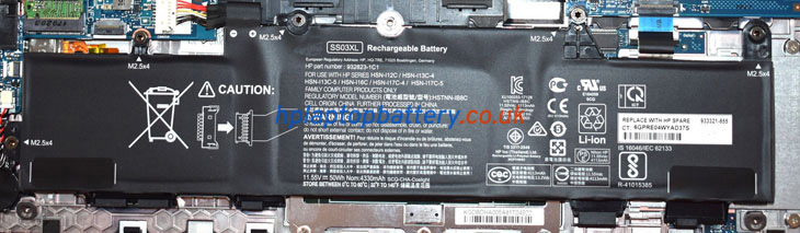 Battery for HP HSTNN-1B8C laptop