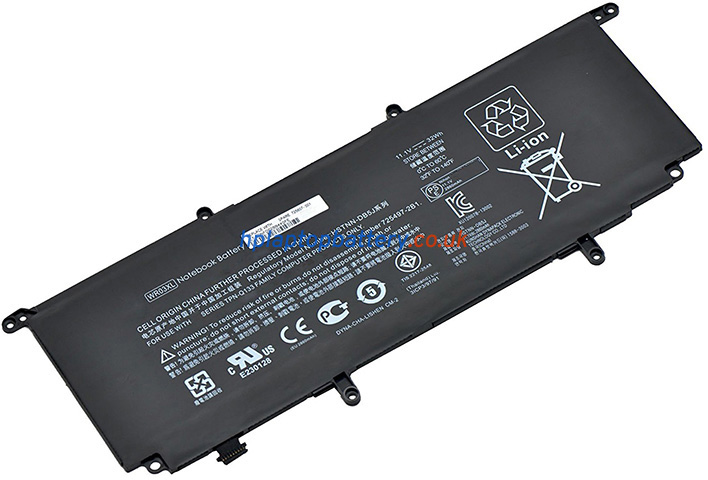 Battery for HP Pavilion 13-P110NR X2 KEYBOARD BASE laptop