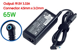 Replacement HP 19.5V 3.33A, 65W AC Adapter
