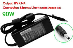 Replacement HP 19V 4.74A, 90W Ac Adapter