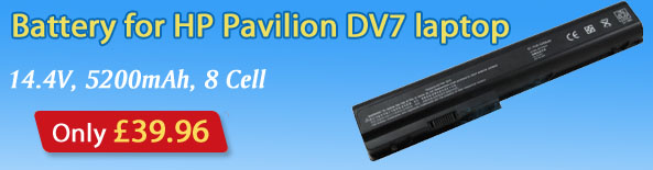 HP Pavilion DV7 battery