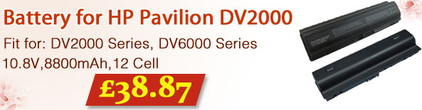 HP Pavilion DV2000 battery