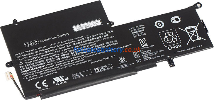 Battery for HP PK03XL laptop