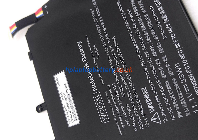 Battery for HP WO03XL laptop